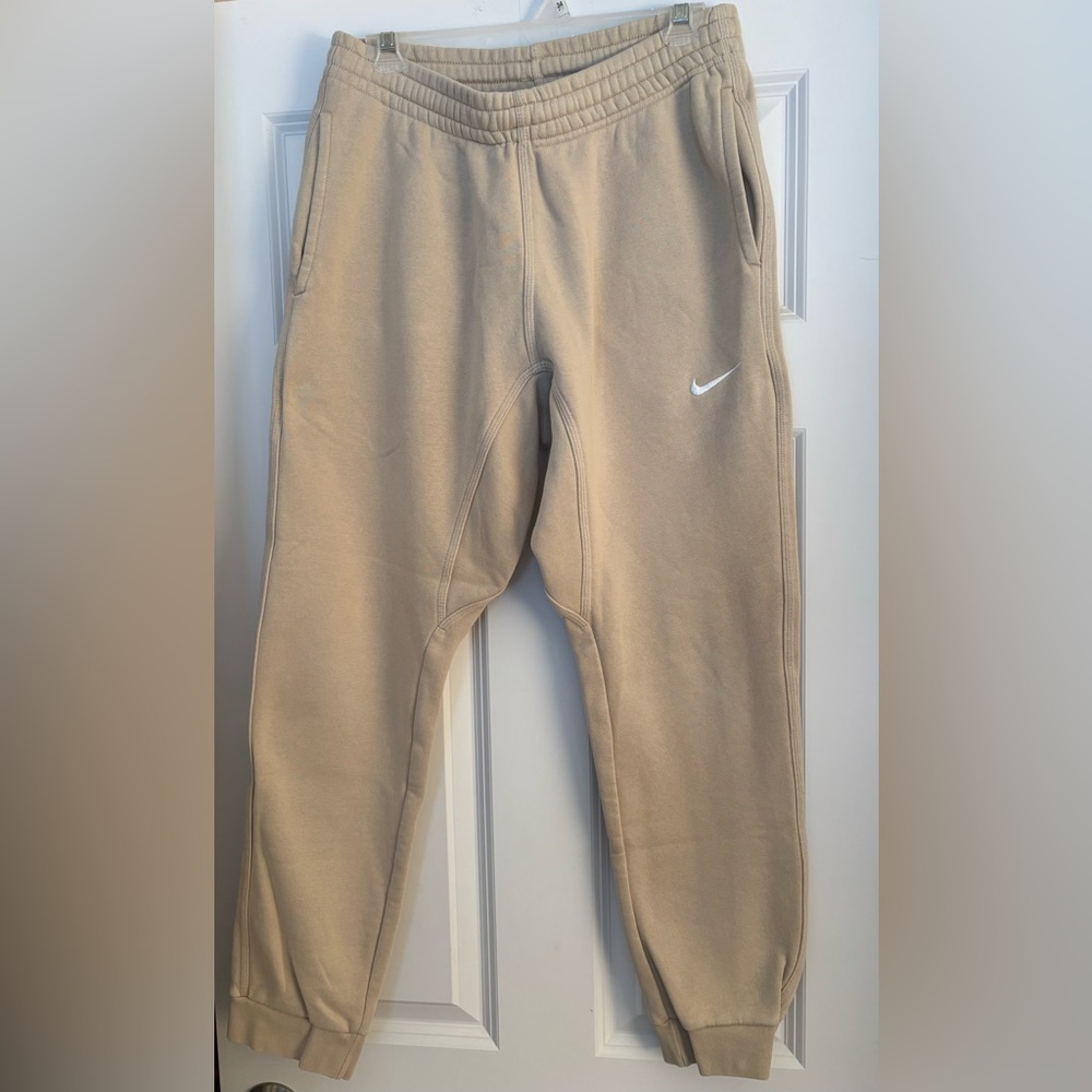 Nike Mens Beige Joggers - Size M